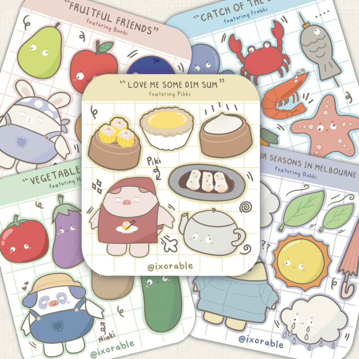 Sticker Sheets (Slice of Life)