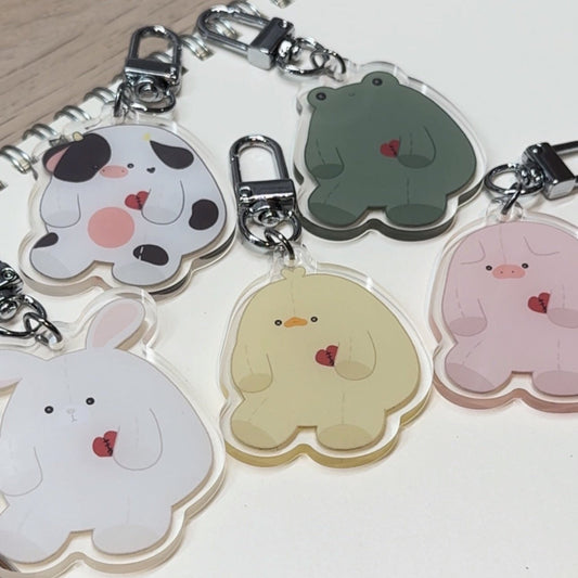 Stuffed Doll Keychains