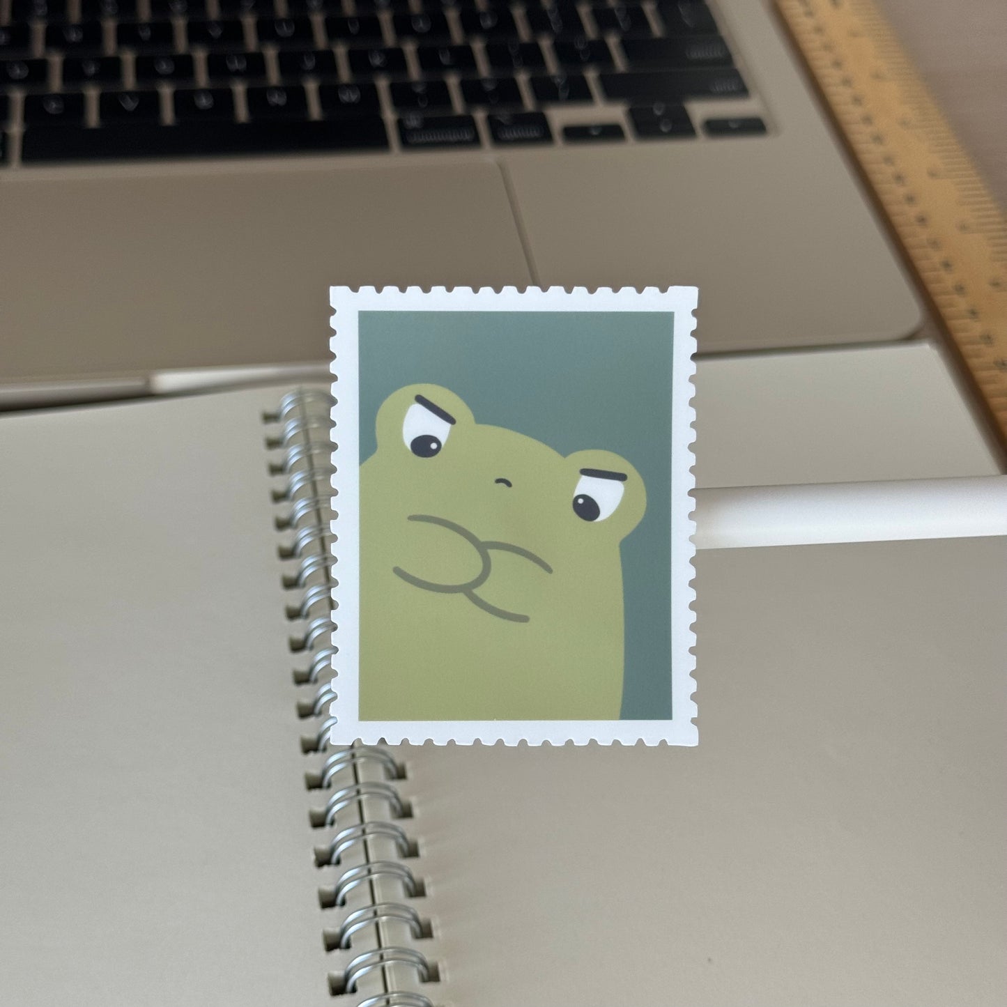 Angry Stamp Sticker