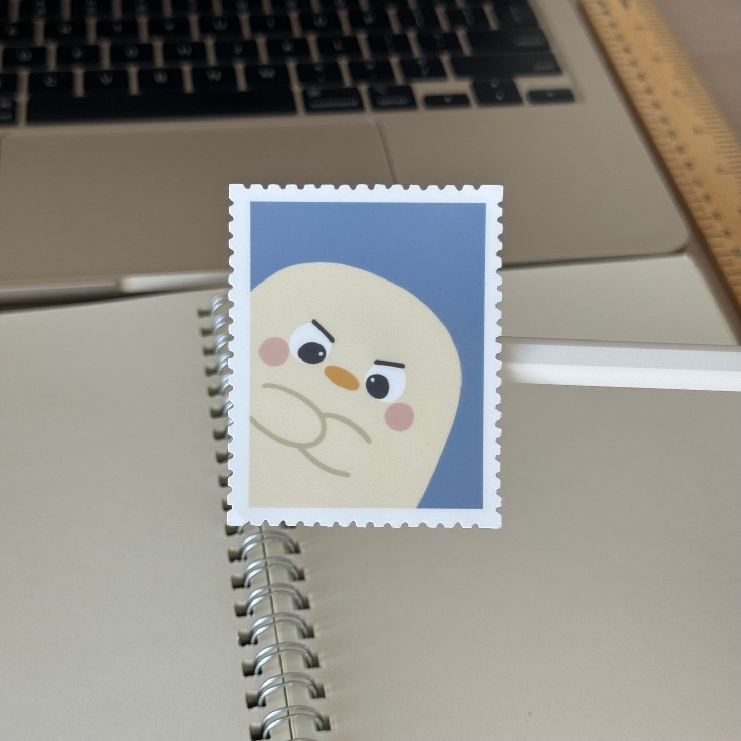 Angry Stamp Sticker