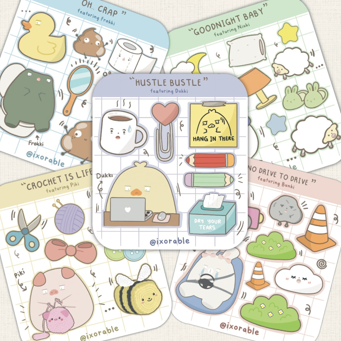 Sticker Sheet (Circle of Life)